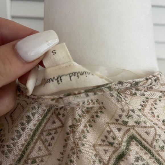 Painted threads geometric patterned wrap - Picture 6 of 6